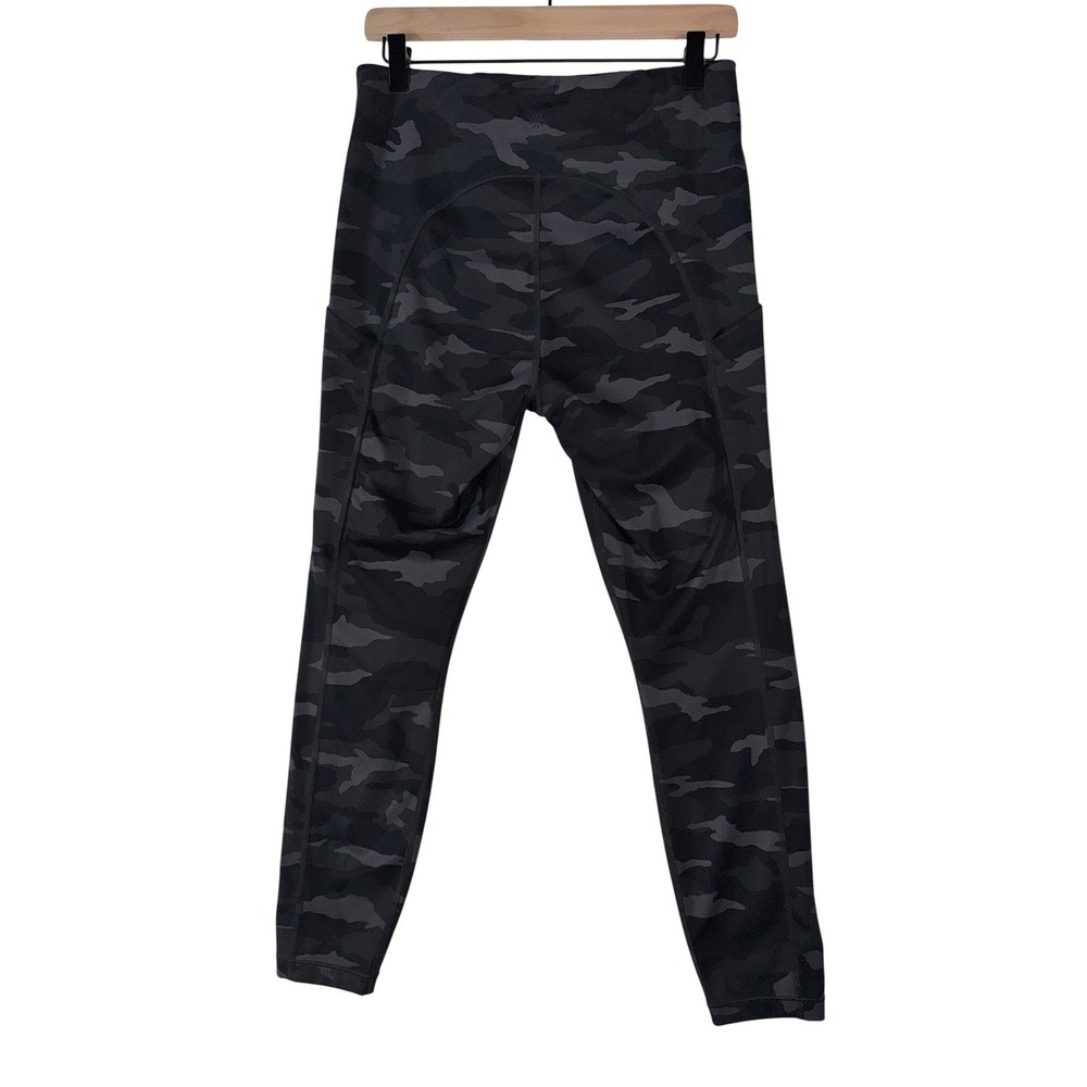 Athleta Ultimate Camo 7/8 Tight Gray Black High Rise Pocket Leggings Womens M - Picture 2 of 12